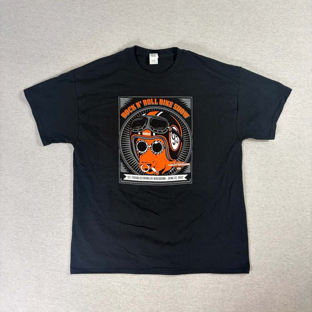 Harley-Davidson Rock N' Roll Bike Show St. Charles 2017 T-Shirt